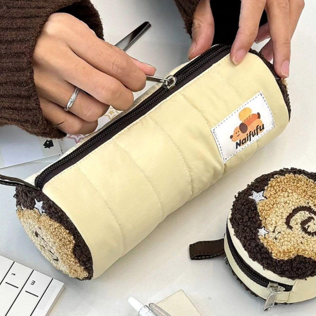 Cute Cartoon Pencil Case Large Capacity Zipper Pen Pouch